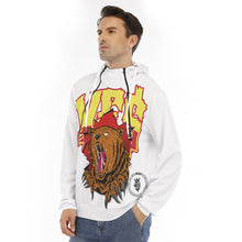 All-Over Print Men's Hoodie With Placket Double Zipper